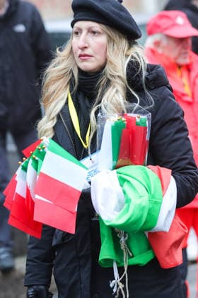 Milano Cortina 2026 - XXV Olympic Winter games, Winterspiele,Spiele, Summer games Sesto San Giovanni (MI) - Italy Thursday , February 5 , 2026 Journey of the Olympic Flame Milano Cortina 2026 to Milan  Copyright: xSergioxBisi IPAxSportx xipa-agency.netx xx IPA_70988659 IPA_Agency_IPA70988659