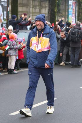 Milano Cortina 2026 - XXV Olympic Winter games, Winterspiele,Spiele, Summer games Sesto San Giovanni (MI) - Italy Thursday , February 5 , 2026 Journey of the Olympic Flame Milano Cortina 2026 to Milan  Copyright: xSergioxBisi IPAxSportx xipa-agency.netx xx IPA_70989407 IPA_Agency_IPA70989407