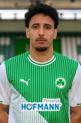 04.02.2026 - SpVgg Greuther Fürth ( Kleeblatt Spielvereinigung ) - 2. Fussball Bundesliga - Saison 2025 2026 - Fototermin Porträttermin Vorstellung Präsentation Pressetermin - - Einzelbild Einzelfoto Portrait Porträt Kopfbild - Sayfallah Ltaief (47, SpVgg Greuther Fürth )