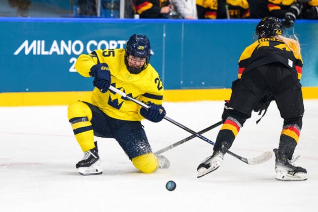 260205 Lina Ljungblom of Sweden in the women s Ice hockey, Eishockey game between Sweden and Germany during day -1 of the 2026 Winter Olympics on February 5, 2026 in Milan. Photo: Carl Sandin BILDBYRAN kod CS CS0849 ishockey ice hockey Olympic Games, Olympische Spiele, Olympia, OS olympics winter olympics os ol olympiska spel vinter-os olympiske leker milano cortina 2026 milan cortina 2026 milano cortina 2026 olympic games milano cortina 2026 winter olympic games milano cortina-os milano cortina-ol vinter-ol -1 bbeng sverige tyskland *** 260205 Lina Ljungblom of Sweden in the women s ice hockey game between Sweden and Germany during day 1 of the 2026 Winter Olympics on February 5, 2026 in Milan Photo Carl Sandin BILDBYRAN code CS CS0849 ice hockey ice hockey olympic games olympics winter olympics os ol olympiska spel vinter os olympiske leker milano cortina 2026 milan cortina 2026 milano cortina 2026 olympic games milano cortina 2026 winter olympic games milano cortina os milano cortina ol vinter ol 1 bbeng sverige tyskland  Copyright: CARLxSANDIN BB260205CS065