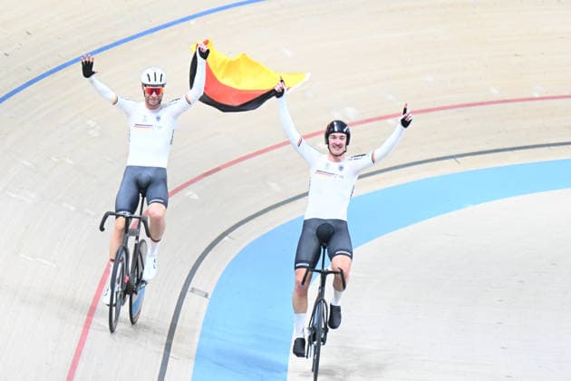 05-02-2026 European Championships Elite Track; Giornata 05; 2026, Germany; Kluge, Roger; Augenstein, Moritz; Konya - Velodrom; 