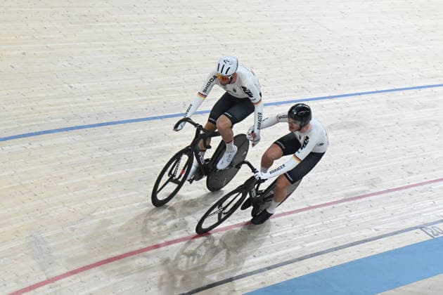 05-02-2026 European Championships Elite Track; Giornata 05; 2026, Germany; Kluge, Roger; Augenstein, Moritz; Konya - Velodrom; 