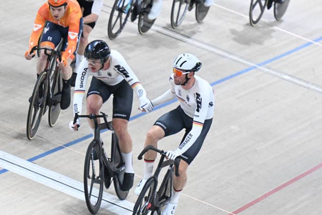 05-02-2026 European Championships Elite Track; Giornata 05; 2026, Germany; Kluge, Roger; Augenstein, Moritz; Konya - Velodrom; 
