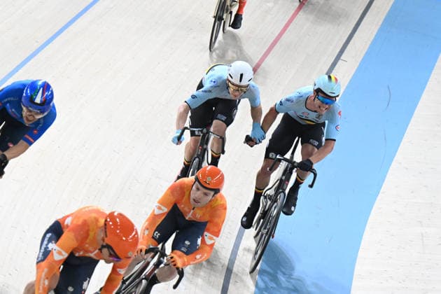 05-02-2026 European Championships Elite Track; Giornata 05; 2026, Belgium; De Buyst, Jasper; Hesters, Jules; Konya - Velodrom; 