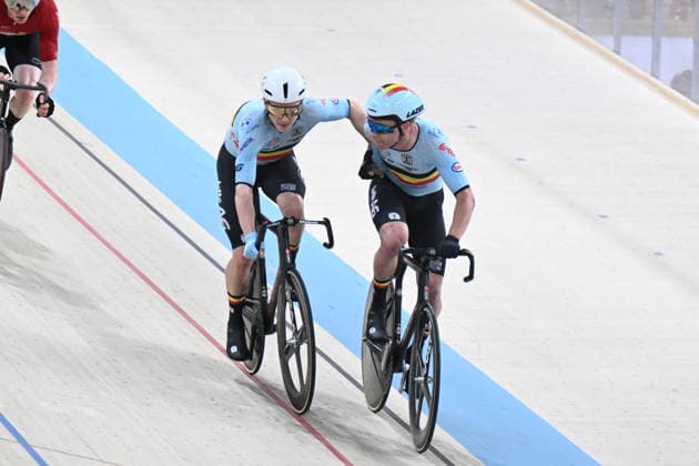 05-02-2026 European Championships Elite Track; Giornata 05; 2026, Belgium; De Buyst, Jasper; Hesters, Jules; Konya - Velodrom; 