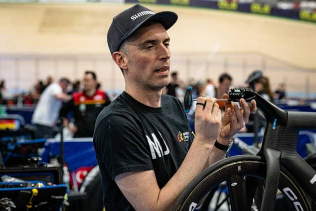 Name: UEC Track cycling, Rad, Radsport, Bahnrad, Bahn European Championships Konya 2026 Mechanic ( GER ) Germany Querformat - quer - horizontal - Landscape - Event Veranstaltung: UEC Track Cycling European Championships 2026 - Category Kategorie: Cycling - Track Cycling European Championships - Location Ort: Asia - Türkiye - Konya - Discipline: Madison - Category: Elite Women - Distance: 30 km - Date Datum: 05.02.2026 Thursday Day 5 -