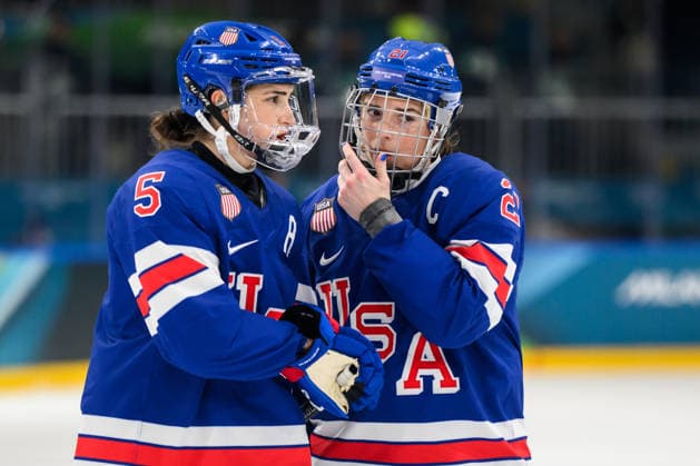 260205 Megan Keller and Hilary Knight of USA in the women s Ice hockey, Eishockey game between USA and Czech Republic during day -1 of the 2026 Winter Olympics on February 5, 2026 in Milan. Photo: Carl Sandin BILDBYRAN kod CS CS0851 ishockey ice hockey Olympic Games, Olympische Spiele, Olympia, OS olympics winter olympics os ol olympiska spel vinter-os olympiske leker milano cortina 2026 milan cortina 2026 milano cortina 2026 olympic games milano cortina 2026 winter olympic games milano cortina-os milano cortina-ol vinter-ol -1 bbeng *** 260205 Megan Keller and Hilary Knight of USA in the women s ice hockey game between USA and Czech Republic during day 1 of the 2026 Winter Olympics on February 5, 2026 in Milan Photo Carl Sandin BILDBYRAN kod CS CS0851 ishockey ice hockey olympic games olympics winter olympics os ol olympiska spel vinter os olympiske leker milano cortina 2026 milan cortina 2026 milano cortina 2026 olympic games milano cortina 2026 winter olympic games milano cortina os milano cortina ol vinter ol 1 bbeng  Copyright: CARLxSANDIN BB260205CS106