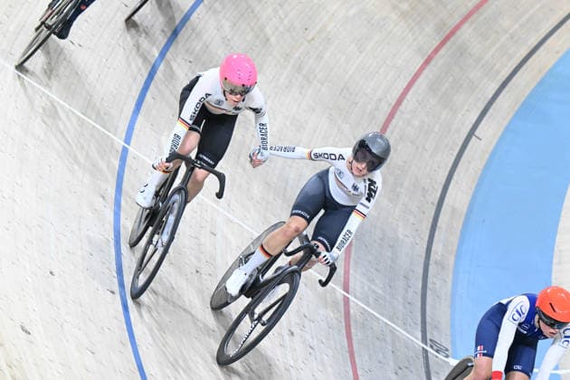 05-02-2026 European Championships Elite Women Track; Giornata 05; 2026, Germany; Teutenberg, Lea Lin; Reissner, Lena Charlotte; Konya - Velodrom; 