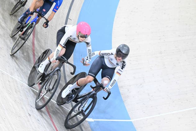 05-02-2026 European Championships Elite Women Track; Giornata 05; 2026, Germany; Teutenberg, Lea Lin; Reissner, Lena Charlotte; Konya - Velodrom; 
