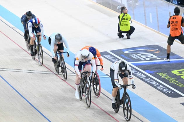 05-02-2026 European Championships Elite Women Track; Giornata 05; 2026, Germany; 2026, Great Britain; Friedrich, Lea Sophie; Bell, Lauren; Konya - Velodrom; 
