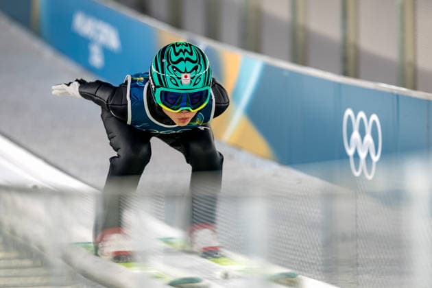 OLYMPICS - Winter Olympic Games, Olympische Spiele, Olympia, OS Milano Cortina 2026 VAL DI FIEMME,ITALY,05.FEB.26 - OLYMPICS, Ski jumping, Skispringen, Ski, nordisch - Winter Olympic Games Milano Cortina 2026, preview, normal hill, training, women. Image shows Yuki Ito (JPN).  GEPAxpictures xMatthiasxTrinkl