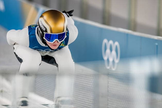 OLYMPICS - Winter Olympic Games, Olympische Spiele, Olympia, OS Milano Cortina 2026 VAL DI FIEMME,ITALY,05.FEB.26 - OLYMPICS, Ski jumping, Skispringen, Ski, nordisch - Winter Olympic Games Milano Cortina 2026, preview, normal hill, training, women. Image shows Eirin Maria Kvandal (NOR).  GEPAxpictures xMatthiasxTrinkl