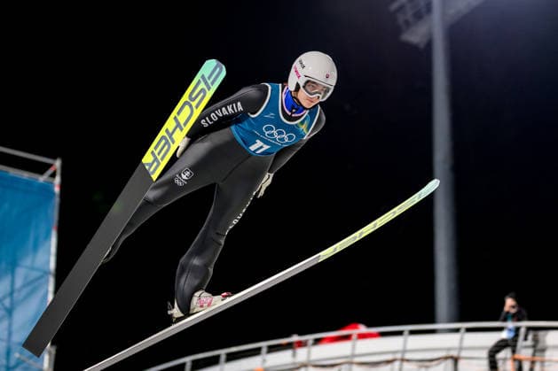 OLYMPICS - Winter Olympic Games, Olympische Spiele, Olympia, OS Milano Cortina 2026 VAL DI FIEMME,ITALY,05.FEB.26 - OLYMPICS, Ski jumping, Skispringen, Ski, nordisch - Winter Olympic Games Milano Cortina 2026, preview, normal hill, training, women. Image shows Kira Maria Kapustikova (SVK).  GEPAxpictures xMatthiasxTrinkl