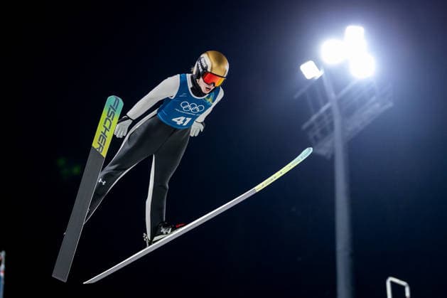 OLYMPICS - Winter Olympic Games, Olympische Spiele, Olympia, OS Milano Cortina 2026 VAL DI FIEMME,ITALY,05.FEB.26 - OLYMPICS, Ski jumping, Skispringen, Ski, nordisch - Winter Olympic Games Milano Cortina 2026, preview, normal hill, training, women. Image shows Nika Vodan (SLO).  GEPAxpictures xMatthiasxTrinkl