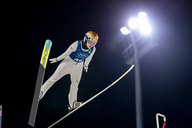 OLYMPICS - Winter Olympic Games, Olympische Spiele, Olympia, OS Milano Cortina 2026 VAL DI FIEMME,ITALY,05.FEB.26 - OLYMPICS, Ski jumping, Skispringen, Ski, nordisch - Winter Olympic Games Milano Cortina 2026, preview, normal hill, training, women. Image shows Nozomi Maruyama (JPN).  GEPAxpictures xMatthiasxTrinkl