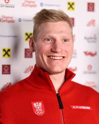 OLYMPICS - Winter Olympic Games, Olympische Spiele, Olympia, OS Milano Cortina 2026 BORMIO,ITALY,05.FEB.26 - OLYMPICS, ALPINE SKIING - Winter Olympic Games Milano Cortina 2026, preview, Ski Austria, press conference, PK, Pressekonferenz Image shows Stefan Babinsky (AUT).  GEPAxpictures xWolfgangxGrebien