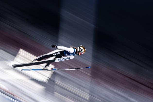 260205 Abigail Strate of Canada at a women s Ski jumping, Skispringen, Ski, nordisch normal hill training session during day -1 of the 2026 Winter Olympics on February 5, 2026 in Predazzo. Photo: Maxim ThorÃ BILDBYRAN kod MT MT0956 backhoppning ski jumping skihopping Olympic Games, Olympische Spiele, Olympia, OS olympics winter olympics os ol olympiska spel vinter-os olympiske leker milano cortina 2026 milan cortina 2026 milano cortina 2026 olympic games milano cortina 2026 winter olympic games milano cortina-os milano cortina-ol vinter-ol -1 bbeng träning training dam *** 260205 Abigail Strate of Canada at a women s ski jumping normal hill training session during day 1 of the 2026 Winter Olympics on February 5, 2026 in Predazzo Photo Maxim ThorÃ BILDBYRAN code MT MT0956 ski jumping ski jumping skihopping olympic games olympics winter olympics os ol olympic games winter os olympic games milano cortina 2026 milan cortina 2026 milano cortina 2026 olympic games milano cortina 2026 winter olympic games milano cortina os milano cortina ol winter ol 1 bbeng training training lady  Copyright: MAXIMxTHORE BB260205MT122