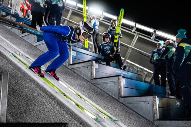 260205 Frida Westman of Sweden at a women s Ski jumping, Skispringen, Ski, nordisch normal hill training session during day -1 of the 2026 Winter Olympics on February 5, 2026 in Predazzo. Photo: Maxim ThorÃ BILDBYRAN kod MT MT0956 backhoppning ski jumping skihopping Olympic Games, Olympische Spiele, Olympia, OS olympics winter olympics os ol olympiska spel vinter-os olympiske leker milano cortina 2026 milan cortina 2026 milano cortina 2026 olympic games milano cortina 2026 winter olympic games milano cortina-os milano cortina-ol vinter-ol -1 bbeng träning training dam sverige *** 260205 Frida Westman of Sweden at a women s ski jumping normal hill training session during day 1 of the 2026 Winter Olympics on February 5, 2026 in Predazzo Photo Maxim ThorÃ BILDBYRAN kod MT MT0956 backhoppning ski jumping skihopping olympic games olympics winter olympics os ol olympiska spel vinter os olympiske leker milano cortina 2026 milan cortina 2026 milano cortina 2026 olympic games milano cortina 2026 winter olympic games milano cortina os milano cortina ol vinter ol 1 bbeng träning training dam sverige  Copyright: MAXIMxTHORE BB260205MT135