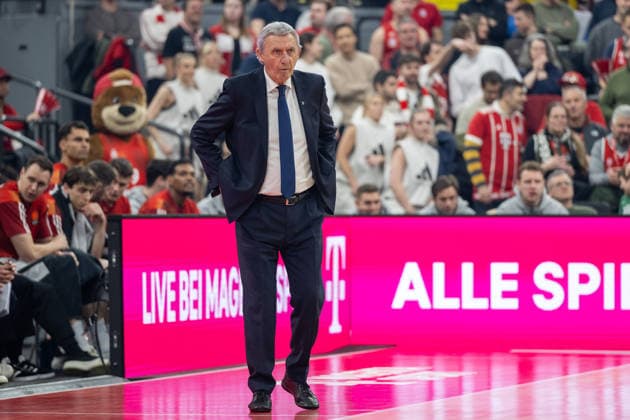 Chefcoach Svetislav Persic (FC Bayern Basketball), FC Bayern Basketball vs. AS Monaco Basket, EuroLeague 27. Spieltag, 05.02.2026 Muenchen Bayern Deutschland