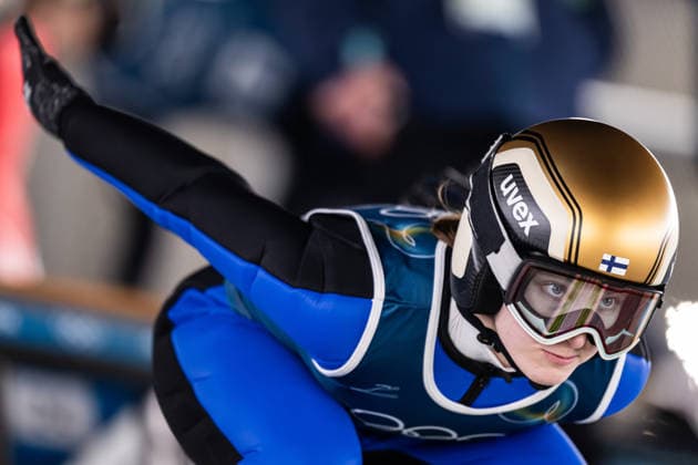 260205 Sofia Mattila of Finland at a women s Ski jumping, Skispringen, Ski, nordisch normal hill training session during day -1 of the 2026 Winter Olympics on February 5, 2026 in Predazzo. Photo: Maxim ThorÃ BILDBYRAN kod MT MT0956 backhoppning ski jumping skihopping Olympic Games, Olympische Spiele, Olympia, OS olympics winter olympics os ol olympiska spel vinter-os olympiske leker milano cortina 2026 milan cortina 2026 milano cortina 2026 olympic games milano cortina 2026 winter olympic games milano cortina-os milano cortina-ol vinter-ol -1 bbeng träning training dam *** 260205 Sofia Mattila of Finland at a women s ski jumping normal hill training session during day 1 of the 2026 Winter Olympics on February 5, 2026 in Predazzo Photo Maxim ThorÃ BILDBYRAN code MT MT0956 ski jumping ski jumping skihopping olympic games olympics winter olympics os ol olympic games winter os olympic games milano cortina 2026 milan cortina 2026 milano cortina 2026 olympic games milano cortina 2026 winter olympic games milano cortina os milano cortina ol winter ol 1 bbeng training training lady  Copyright: MAXIMxTHORE BB260205MT141