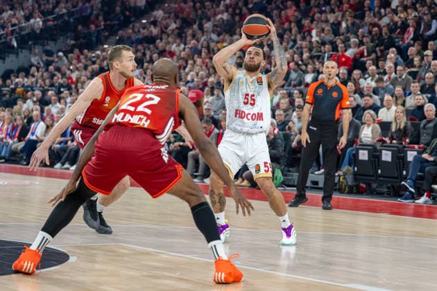 Mike James 55 (AS Monaco Basket), FC Bayern Basketball vs. AS Monaco Basket, EuroLeague 27. Spieltag, 05.02.2026 Muenchen Bayern Deutschland