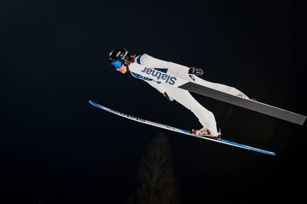 OLYMPICS - Winter Olympic Games, Olympische Spiele, Olympia, OS Milano Cortina 2026 VAL DI FIEMME,ITALY,05.FEB.26 - OLYMPICS, Ski jumping, Skispringen, Ski, nordisch - Winter Olympic Games Milano Cortina 2026, preview, normal hill, training, women. Image shows Delia Anamaria Folea (ROU).  GEPAxpictures xMatthiasxTrinkl