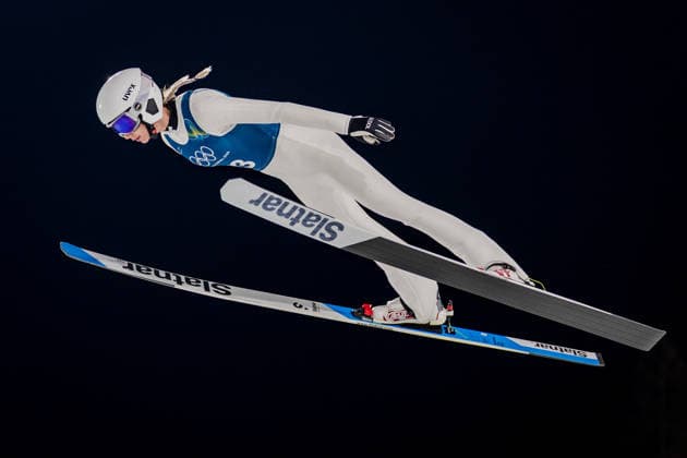 OLYMPICS - Winter Olympic Games, Olympische Spiele, Olympia, OS Milano Cortina 2026 VAL DI FIEMME,ITALY,05.FEB.26 - OLYMPICS, Ski jumping, Skispringen, Ski, nordisch - Winter Olympic Games Milano Cortina 2026, preview, normal hill, training, women. Image shows Daniela Vasilica Toth (ROU).  GEPAxpictures xMatthiasxTrinkl