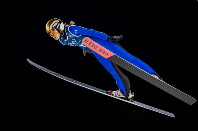 OLYMPICS - Winter Olympic Games, Olympische Spiele, Olympia, OS Milano Cortina 2026 VAL DI FIEMME,ITALY,05.FEB.26 - OLYMPICS, Ski jumping, Skispringen, Ski, nordisch - Winter Olympic Games Milano Cortina 2026, preview, normal hill, training, women. Image shows Maja Kovacic (SLO).  GEPAxpictures xMatthiasxTrinkl