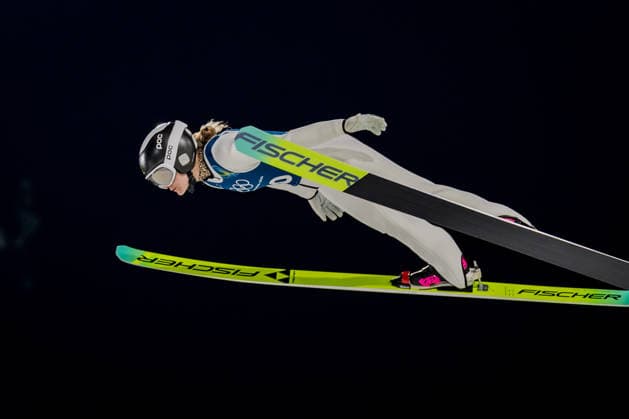 OLYMPICS - Winter Olympic Games, Olympische Spiele, Olympia, OS Milano Cortina 2026 VAL DI FIEMME,ITALY,05.FEB.26 - OLYMPICS, Ski jumping, Skispringen, Ski, nordisch - Winter Olympic Games Milano Cortina 2026, preview, normal hill, training, women. Image shows Frida Westman (SWE).  GEPAxpictures xMatthiasxTrinkl
