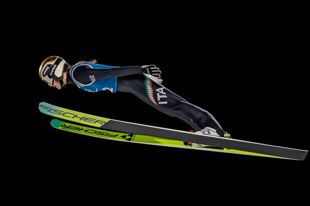 OLYMPICS - Winter Olympic Games, Olympische Spiele, Olympia, OS Milano Cortina 2026 VAL DI FIEMME,ITALY,05.FEB.26 - OLYMPICS, Ski jumping, Skispringen, Ski, nordisch - Winter Olympic Games Milano Cortina 2026, preview, normal hill, training, women. Image shows Annika Sieff (ITA).  GEPAxpictures xMatthiasxTrinkl