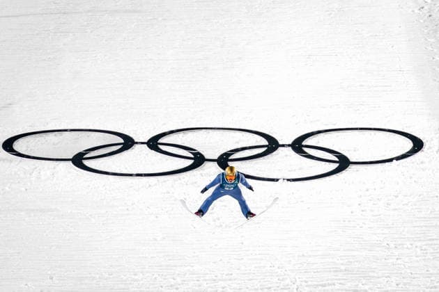 OLYMPICS - Winter Olympic Games, Olympische Spiele, Olympia, OS Milano Cortina 2026 VAL DI FIEMME,ITALY,05.FEB.26 - OLYMPICS, Ski jumping, Skispringen, Ski, nordisch - Winter Olympic Games Milano Cortina 2026, preview, normal hill, training, men. Image shows Pawel Wasek (POL).  GEPAxpictures xMatthiasxTrinkl