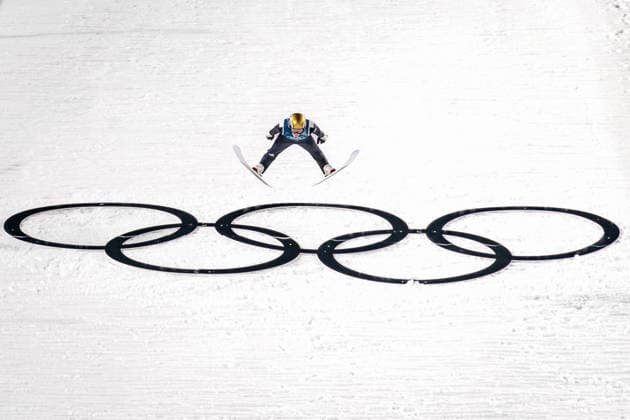OLYMPICS - Winter Olympic Games, Olympische Spiele, Olympia, OS Milano Cortina 2026 VAL DI FIEMME,ITALY,05.FEB.26 - OLYMPICS, Ski jumping, Skispringen, Ski, nordisch - Winter Olympic Games Milano Cortina 2026, preview, normal hill, training, men. Image shows Naoki Nakamura (JPN).  GEPAxpictures xMatthiasxTrinkl