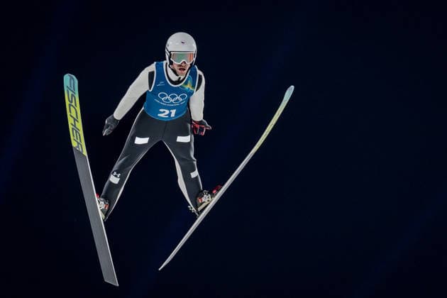 OLYMPICS - Winter Olympic Games, Olympische Spiele, Olympia, OS Milano Cortina 2026 VAL DI FIEMME,ITALY,05.FEB.26 - OLYMPICS, Ski jumping, Skispringen, Ski, nordisch - Winter Olympic Games Milano Cortina 2026, preview, normal hill, training, men. Image shows Roman Koudelka (CZE).  GEPAxpictures xMatthiasxTrinkl