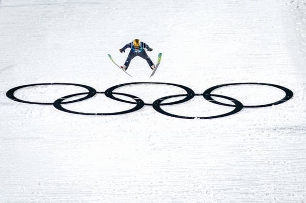 OLYMPICS - Winter Olympic Games, Olympische Spiele, Olympia, OS Milano Cortina 2026 VAL DI FIEMME,ITALY,05.FEB.26 - OLYMPICS, Ski jumping, Skispringen, Ski, nordisch - Winter Olympic Games Milano Cortina 2026, preview, normal hill, training, men. Image shows Felix Hoffmann (GER).  GEPAxpictures xMatthiasxTrinkl