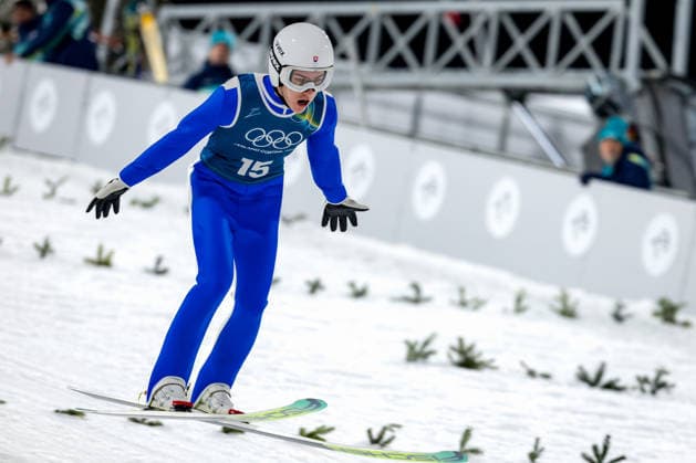 OLYMPICS - Winter Olympic Games, Olympische Spiele, Olympia, OS Milano Cortina 2026 VAL DI FIEMME,ITALY,05.FEB.26 - OLYMPICS, Ski jumping, Skispringen, Ski, nordisch - Winter Olympic Games Milano Cortina 2026, preview, normal hill, training, men. Image shows Hektor Kapustik (SVK).  GEPAxpictures xMatthiasxTrinkl