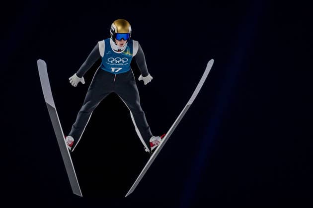OLYMPICS - Winter Olympic Games, Olympische Spiele, Olympia, OS Milano Cortina 2026 VAL DI FIEMME,ITALY,05.FEB.26 - OLYMPICS, Ski jumping, Skispringen, Ski, nordisch - Winter Olympic Games Milano Cortina 2026, preview, normal hill, training, men. Image shows Felix Trunz (SUI).  GEPAxpictures xMatthiasxTrinkl