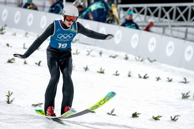 OLYMPICS - Winter Olympic Games, Olympische Spiele, Olympia, OS Milano Cortina 2026 VAL DI FIEMME,ITALY,05.FEB.26 - OLYMPICS, Ski jumping, Skispringen, Ski, nordisch - Winter Olympic Games Milano Cortina 2026, preview, normal hill, training, men. Image shows Danil Vassilyev (KAZ).  GEPAxpictures xMatthiasxTrinkl