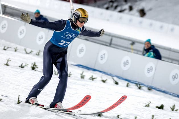 OLYMPICS - Winter Olympic Games, Olympische Spiele, Olympia, OS Milano Cortina 2026 VAL DI FIEMME,ITALY,05.FEB.26 - OLYMPICS, Ski jumping, Skispringen, Ski, nordisch - Winter Olympic Games Milano Cortina 2026, preview, normal hill, training, men. Image shows Andreas Wellinger (GER).  GEPAxpictures xMatthiasxTrinkl