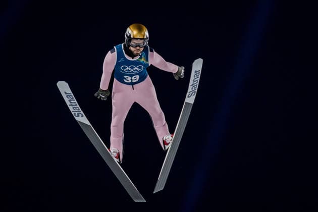 OLYMPICS - Winter Olympic Games, Olympische Spiele, Olympia, OS Milano Cortina 2026 VAL DI FIEMME,ITALY,05.FEB.26 - OLYMPICS, Ski jumping, Skispringen, Ski, nordisch - Winter Olympic Games Milano Cortina 2026, preview, normal hill, training, men. Image shows Vladimir Zografski (BUL).  GEPAxpictures xMatthiasxTrinkl