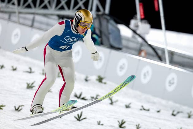 OLYMPICS - Winter Olympic Games, Olympische Spiele, Olympia, OS Milano Cortina 2026 VAL DI FIEMME,ITALY,05.FEB.26 - OLYMPICS, Ski jumping, Skispringen, Ski, nordisch - Winter Olympic Games Milano Cortina 2026, preview, normal hill, training, men. Image shows Stefan Kraft (AUT).  GEPAxpictures xMatthiasxTrinkl