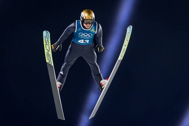 OLYMPICS - Winter Olympic Games, Olympische Spiele, Olympia, OS Milano Cortina 2026 VAL DI FIEMME,ITALY,05.FEB.26 - OLYMPICS, Ski jumping, Skispringen, Ski, nordisch - Winter Olympic Games Milano Cortina 2026, preview, normal hill, training, men. Image shows Felix Hoffmann (GER).  GEPAxpictures xMatthiasxTrinkl