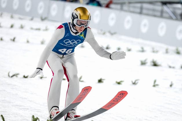 OLYMPICS - Winter Olympic Games, Olympische Spiele, Olympia, OS Milano Cortina 2026 VAL DI FIEMME,ITALY,05.FEB.26 - OLYMPICS, Ski jumping, Skispringen, Ski, nordisch - Winter Olympic Games Milano Cortina 2026, preview, normal hill, training, men. Image shows Daniel Tschofenig (AUT).  GEPAxpictures xMatthiasxTrinkl