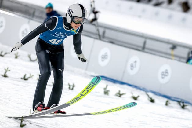 OLYMPICS - Winter Olympic Games, Olympische Spiele, Olympia, OS Milano Cortina 2026 VAL DI FIEMME,ITALY,05.FEB.26 - OLYMPICS, Ski jumping, Skispringen, Ski, nordisch - Winter Olympic Games Milano Cortina 2026, preview, normal hill, training, men. Image shows Ren Nikaido (JPN).  GEPAxpictures xMatthiasxTrinkl