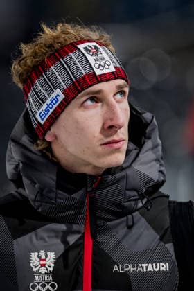 OLYMPICS - Winter Olympic Games, Olympische Spiele, Olympia, OS Milano Cortina 2026 VAL DI FIEMME,ITALY,05.FEB.26 - OLYMPICS, Ski jumping, Skispringen, Ski, nordisch - Winter Olympic Games Milano Cortina 2026, preview, normal hill, training, men. Image shows Daniel Tschofenig (AUT).  GEPAxpictures xMatthiasxTrinkl