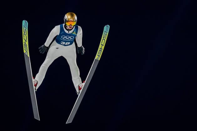OLYMPICS - Winter Olympic Games, Olympische Spiele, Olympia, OS Milano Cortina 2026 VAL DI FIEMME,ITALY,05.FEB.26 - OLYMPICS, Ski jumping, Skispringen, Ski, nordisch - Winter Olympic Games Milano Cortina 2026, preview, normal hill, training, men. Image shows Kacper Tomasiak (POL).  GEPAxpictures xMatthiasxTrinkl