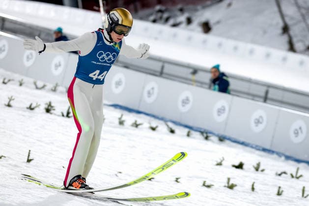 OLYMPICS - Winter Olympic Games, Olympische Spiele, Olympia, OS Milano Cortina 2026 VAL DI FIEMME,ITALY,05.FEB.26 - OLYMPICS, Ski jumping, Skispringen, Ski, nordisch - Winter Olympic Games Milano Cortina 2026, preview, normal hill, training, men. Image shows Jan Hoerl (AUT).  GEPAxpictures xMatthiasxTrinkl