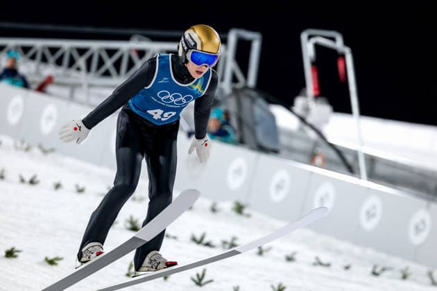 OLYMPICS - Winter Olympic Games, Olympische Spiele, Olympia, OS Milano Cortina 2026 VAL DI FIEMME,ITALY,05.FEB.26 - OLYMPICS, Ski jumping, Skispringen, Ski, nordisch - Winter Olympic Games Milano Cortina 2026, preview, normal hill, training, men. Image shows Ryoyu Kobayashi (JPN).  GEPAxpictures xMatthiasxTrinkl