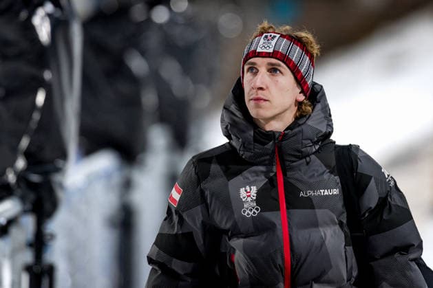 OLYMPICS - Winter Olympic Games, Olympische Spiele, Olympia, OS Milano Cortina 2026 VAL DI FIEMME,ITALY,05.FEB.26 - OLYMPICS, Ski jumping, Skispringen, Ski, nordisch - Winter Olympic Games Milano Cortina 2026, preview, normal hill, training, men. Image shows Daniel Tschofenig (AUT).  GEPAxpictures xMatthiasxTrinkl