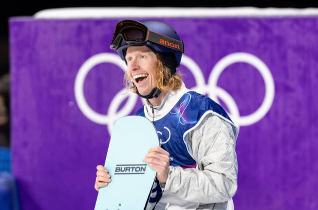OLYMPICS - Winter Olympic Games, Olympische Spiele, Olympia, OS Milano Cortina 2026 LIVIGNO,ITALY,05.FEB.26 - OLYMPICS, SNOWBOARD - Winter Olympic Games Milano Cortina 2026, Big Air, qualification, men. Image shows Clemens Millauer (AUT).  GEPAxpictures xHaraldxSteiner