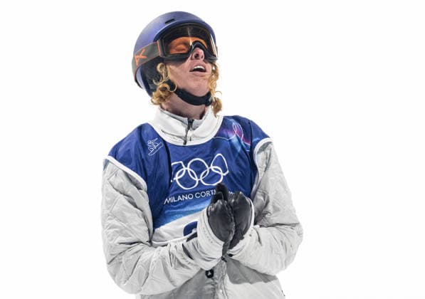 OLYMPICS - Winter Olympic Games, Olympische Spiele, Olympia, OS Milano Cortina 2026 LIVIGNO,ITALY,05.FEB.26 - OLYMPICS, SNOWBOARD - Winter Olympic Games Milano Cortina 2026, Big Air, qualification, men. Image shows Clemens Millauer (AUT).  GEPAxpictures xHaraldxSteiner